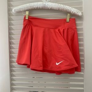 Nike Dri-Fir Tennis Skirt in Coral